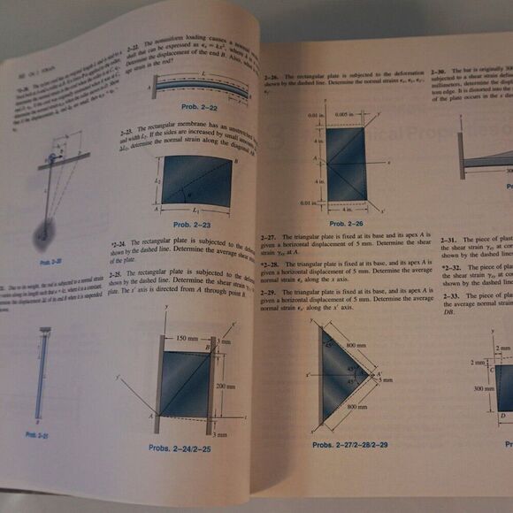 Mechanics of Materials by R.C. Hibbeler 1994 Harcover Book 2nd Edition - Picture 9 of 13